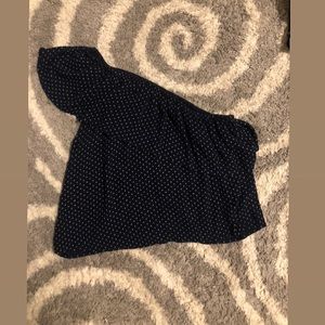 Off the shoulder blouse